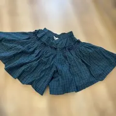 familiar チェック柄キュロット スカート 120サイズ