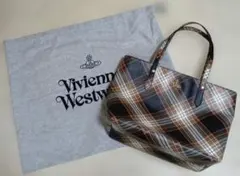 ★C11★Vivienne Westwood ダービートートバッグ チェックのサムネイル
