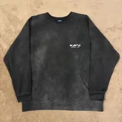KAVU カブー　トレーナー　Lサイズ　ヴィンテージ風