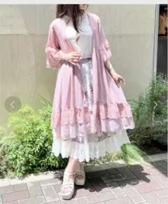 axes femme シアー チュール レース ガウンのサムネイル
