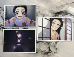 鬼滅の刃　ブロマイドくじ　胡蝶カナエ　胡蝶しのぶ　栗花落カナヲ