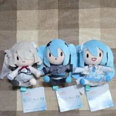 劇場版プロジェクトセカイ プロセカ ふわぷちミニぬいぐるみ 初音ミク３種セット