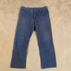 THE SHOP TK ダークブルー ストレートパンツ