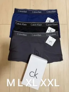 新品・未使用 Mサイズ カルバンクライン ボクサーパンツ3枚セット