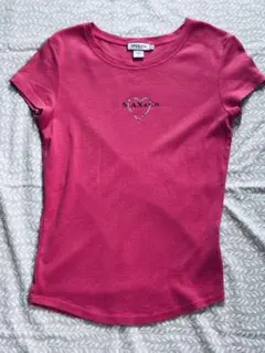 MAX &CO マックスアンドコー　半袖Tシャツ　♡ラインストーンのサムネイル