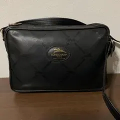☆開店セール☆ レア品 良品 ロンシャン ロゴ レザー ショルダーバッグのサムネイル
