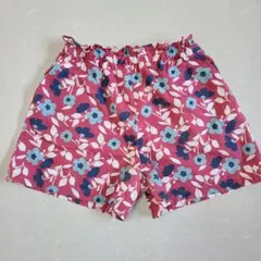 女児　ショートパンツ　キュロット　130　ユニクロ