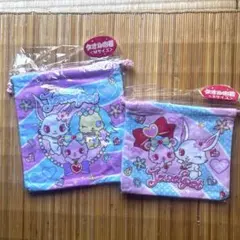 新品未使用⭐︎サンリオ ジュエルペット タオル巾着 セット