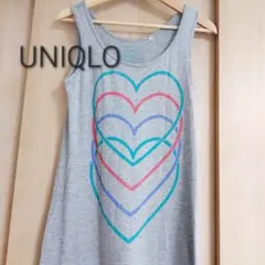 UNIQLO PAINT and CLOTH ワンピース ノースリーブ ユニクロ