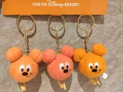 東京ディズニーリゾート かぼランタンキーチェーン 3個セット