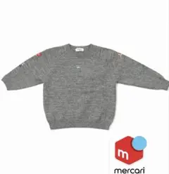 familiar ファミリア　セーター　 120 グレー