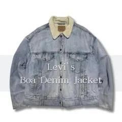 Levi’s ボアデニムジャケット シェルパ Gジャン M