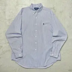 ラルフローレン BLAKE ストライプ コットンシャツ