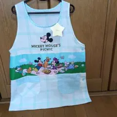 【新品未使用タグ付き】ミッキーマウス デザイン エプロン