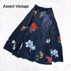 2025年最新】Ameri VINTAGE 柄：花柄 フレアスカートの人気