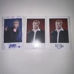 超特急 BULLET TRAIN ミニフォト 3枚セット