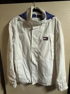 TOMMY HILFIGER ダウンジャケット　ブルゾン　白　ホワイト　フリース