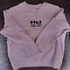 【UNIQLO】ミッキーミニーマウス 長袖トレーナー （110cm）