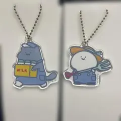 お文具といっしょ ローソン限定 アクリルキーホルダー お文具さん 猫さん