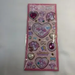 サンリオ マイメロ キラキラジュエルシール立体シール　正規品