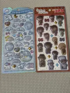 【2点】 うるちゅるPOP SEAL シナモロール コナン