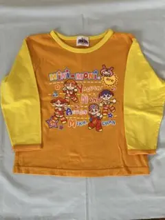 ミニモニ 黄色　長袖Tシャツ　110サイズ 平成レトロ　レア