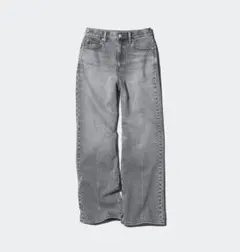UNIQLO ワイドストレートジーンズ 23インチ