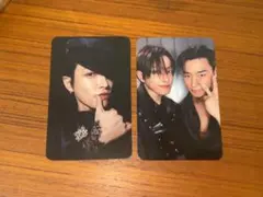 ateez makestar ラキドロ　ユニット　トレカ　ホンジュン　2枚