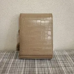 未使用 ショルダーバッグ ベージュ系 スマホ収納