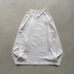 90s agnes b. border l/s ボーダー ロンt 白 ベージュのサムネイル