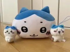 ちいかわ　ハチワレ　ぬいぐるみ　マスコット　3点セット