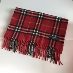 1度使用★BURBERRY ノバチェック　マフラー　カシミヤ100% バーバリー