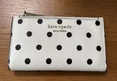 kate spade ドット柄 二つ折り財布　ミニ財布