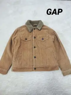 GAP コーデュロイジャケット 130 ボア襟 アウター 秋冬