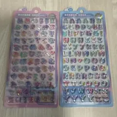 BONBON DROP 2シートセット　ひらがな　えいもじ　正規品　文字