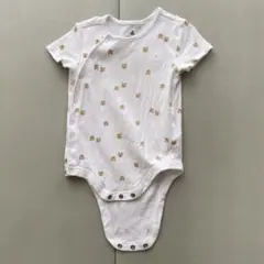 baby gap クマ柄ロンパース 6-12ヶ月（70）