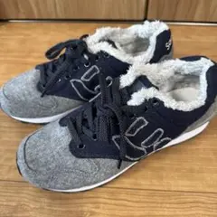 sangasioスニーカー グレー ネイビー ボア 27cm - メルカリ