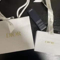 Dior ロゴ入り小型紙袋