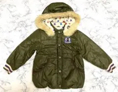 ミキハウスダブルB リバーシブル中綿ジャケット　110