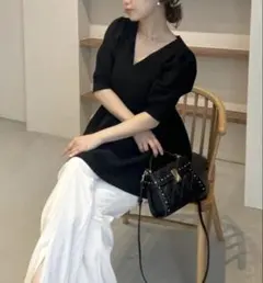 【新品美品✨】FRAY I.D フロントスリットストレッチパンツ