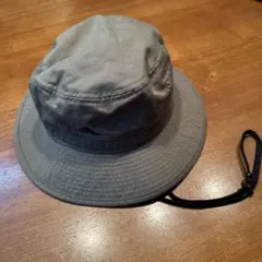 アディダスアウトドアハットロゴ刺繍58cmカーキユニセックス