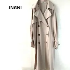 INGNI 　トレンチコート　ベージュ　スタイリッシュ　М