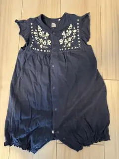 ネイビーロンパース