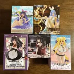 デートアライブフィギュア5個セット