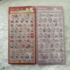 【正規品】ボンボンドロップミニ　ハローキティピンク&赤セット♡