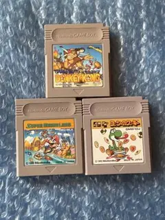 ゲームボーイソフトまとめ売り　3本セット 動作確認済　12e