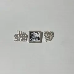 Mrs. GREEN APPLE ホワイトラウンジ ピンバッジ セット