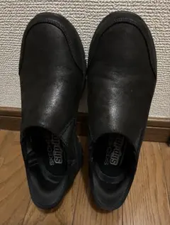 SKECHERS スリッポン ブラック　23.5㎝