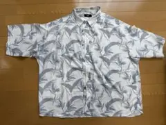 HARE ハレ　半袖シャツ オーバーサイズ葉柄