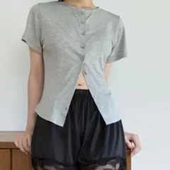 commesi Cardigan Tee Grayのサムネイル